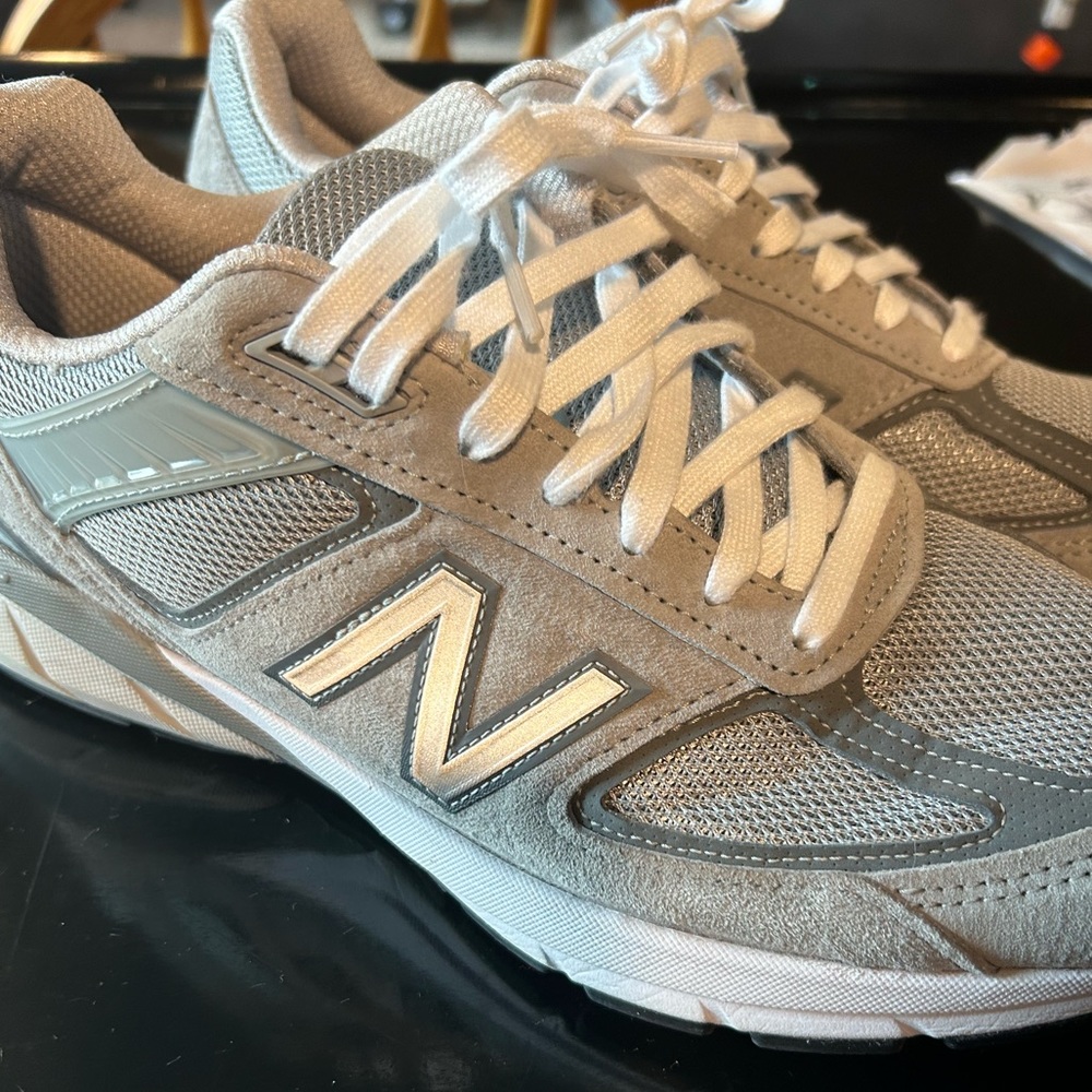 New Balance 990v5 running shoes.  American made!